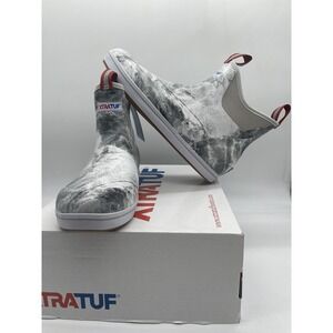 Xtratuf Mossy Oak XMAB-MOH Men's Gray Waterproof Deck Boots Size US 14 DSG208